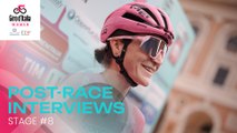 Giro d'Italia Women 2025 | Stage 8: Post-race interviews