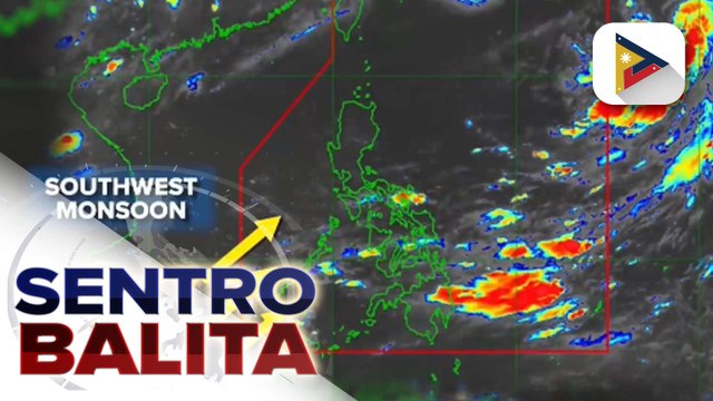Habagat, patuloy na nagpapaulan sa malaking bahagi ng bansa; cloud cluster sa Eastern Mindanao, posibleng maging LPA ayon sa PAGASA