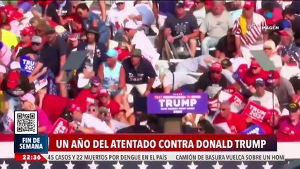 Se cumple un año del atentado contra Donald Trump