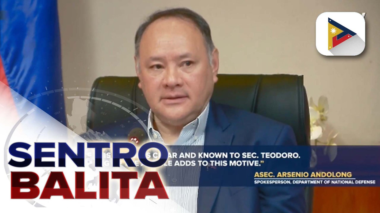 Passport sa Malta ni DND Sec. Teodoro, 'surrendered and renounced' na ayon sa DND