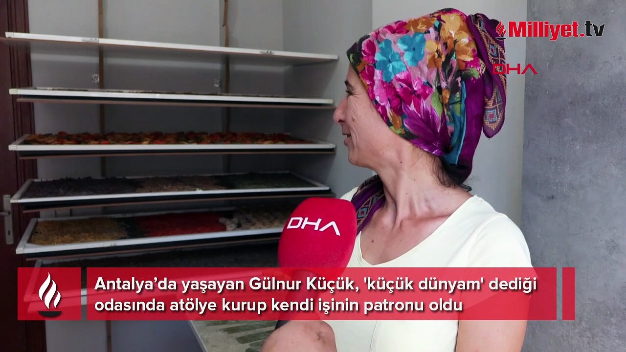 Odasını atölyeye çevirip patron oldu! 'Hiç aklımda yokken bu işe başladım'