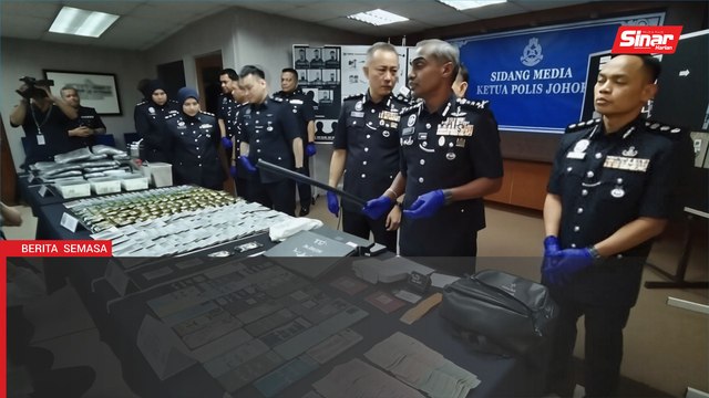 Polis Johor rampas RM3.5 juta dadah, 5 suspek ditahan