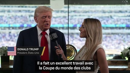 Trump : "Infantino a fait un excellent travail"