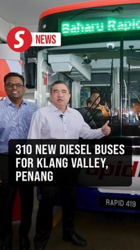 Prasarana rolls out 310 new diesel buses to boost Klang Valley, Penang services