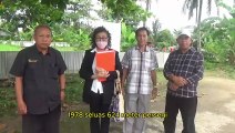 Hakim Pengadilan Negeri  Pontianak, Provinsi  Kalimantan Barat, menggelar Pemeriksaan Setempat gugatan semerta-merta Dwihony Ongko Wijaya terhadap tanah di Jalan Ade Irma Suryani, Pontianak  Selatan, Senin, 14 Juli 2025