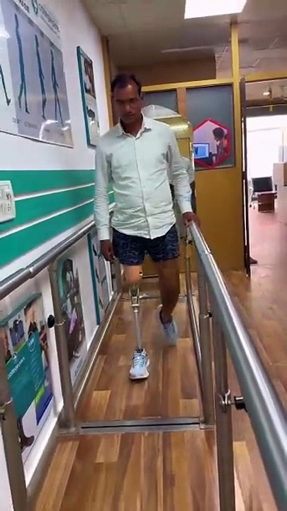 Patient from Rajasthan 💗 | Aspire H1 Knee Joint | Aspire Foot | Ossur Knee Joint | OHP5 k knee Joint | Nakli Tang |