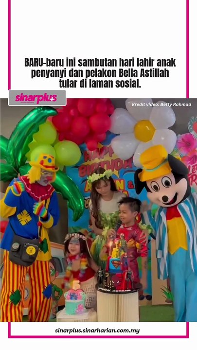 Kemesraan Syed Saddiq di hari lahir anak Bella Astilah jadi perhatian. 'Spontannya Ara. Dia rindu seorang daddy'