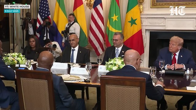 Trump’s Shocking Question To Liberia President After English Speech_ ‘Were You Educated ’ _ Watch #viral news #must watch #millions views #viral news must watch millions views #viral must watch