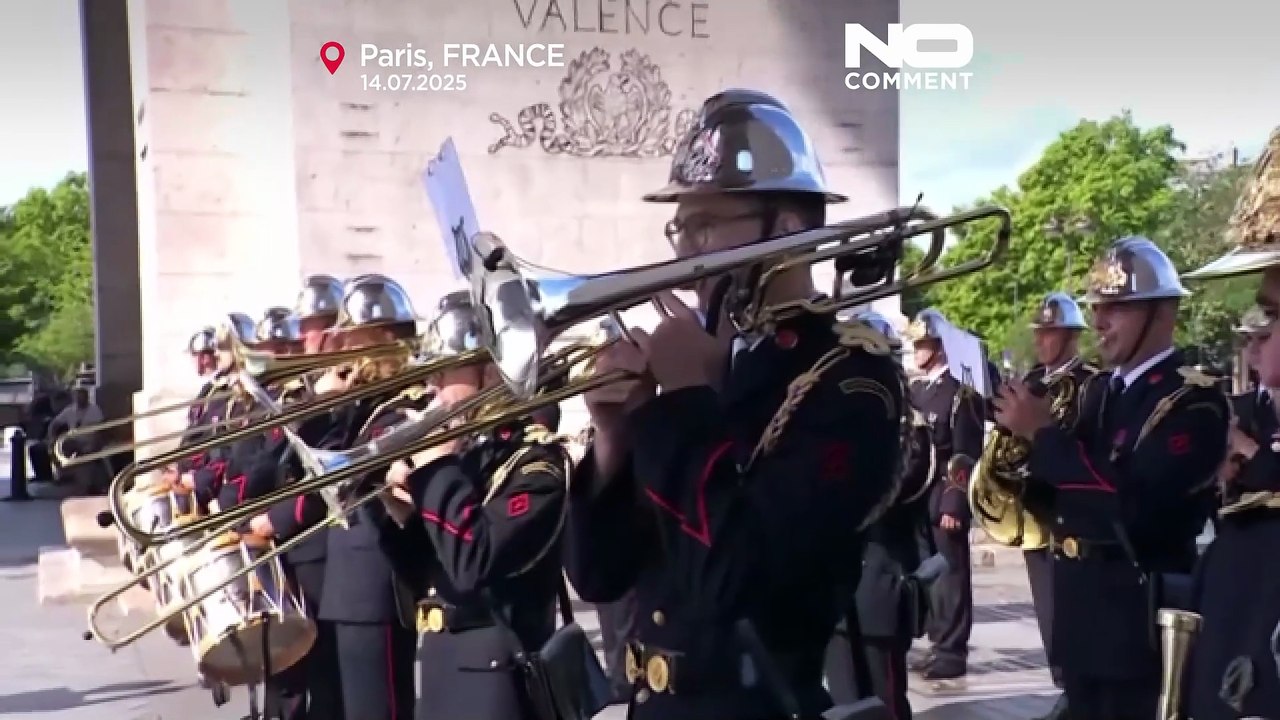 France holds annual Bastille Day military parade in Paris
