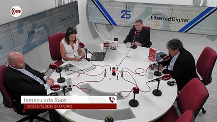 Jiménez Losantos entrevista a Inmaculada Sanz, vicealcaldesa de Madrid