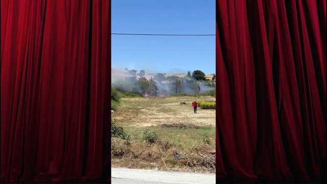 Yalova Adnan Menderes Mahallesi’nde Yangın