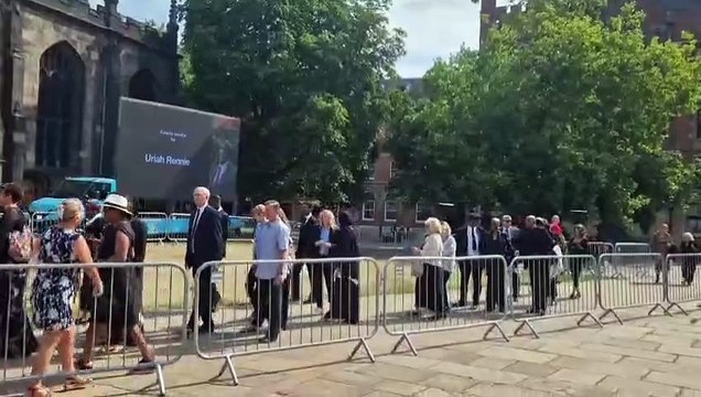 Crowds gather for funeral of iconic Sheffield referee Uriah Rennie