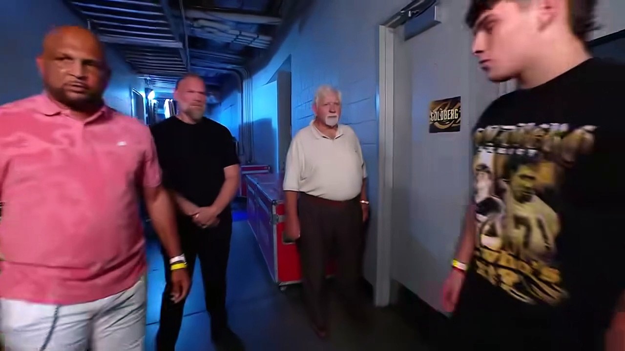 Goldberg makes his final entrance of his career