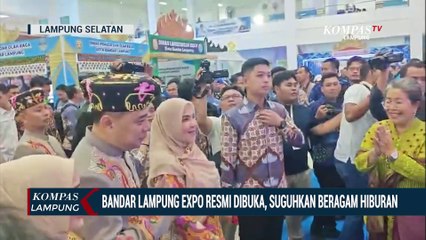 Bandar Lampung Expo 2025 Resmi Dibuka, Suguhkan Beragam Hiburan