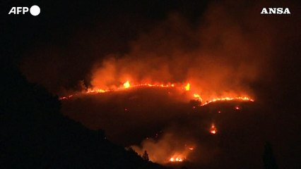 Bosnia, bruciano i boschi vicino a Mostar