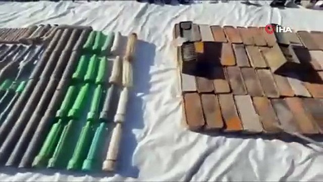 Irak’ın kuzeyinde PKK’nın kullandığı bin 800 metre uzunluğunda mağara tespit edildi