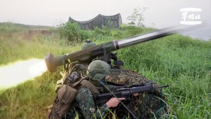 Taiwán simula durante sus ejercicios militares un "asalto relámpago" chino