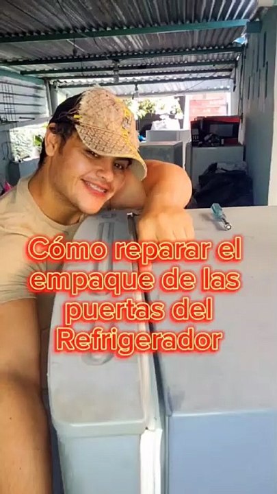 Como reparar los empaques de un refrigerador #viral #parati #fypシ #tips.