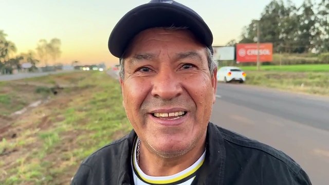 “Agora fica o prejuízo”: motorista desabafa após batida com carreta na BR-163 em Cascavel