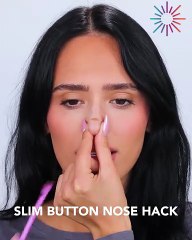 Secret hack for a perfect button nose