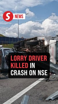 Lorry driver killed in crash with SUV on North-South Expressway