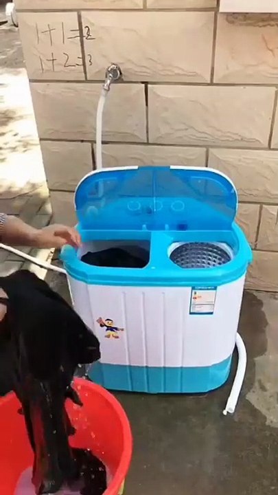 Double sided washing machine 🌟
