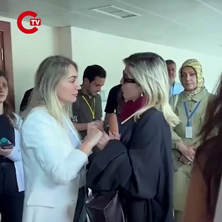 Ahmet Özer'in kızı Seraf Özer, Dilek Kaya İmamoğlu'na duruşmayı izlediği için teşekkür etti