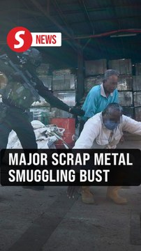 Ops Metal: MACC busts major scrap metal smuggling operation