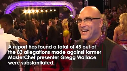 ‘Just over half’ of Gregg Wallace allegations substantiated