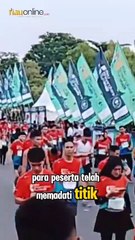 Dihadiri Kapolri hingga Rocky Gerung, 13.079 Pelari Meriahkan Riau Bhayangkara Run