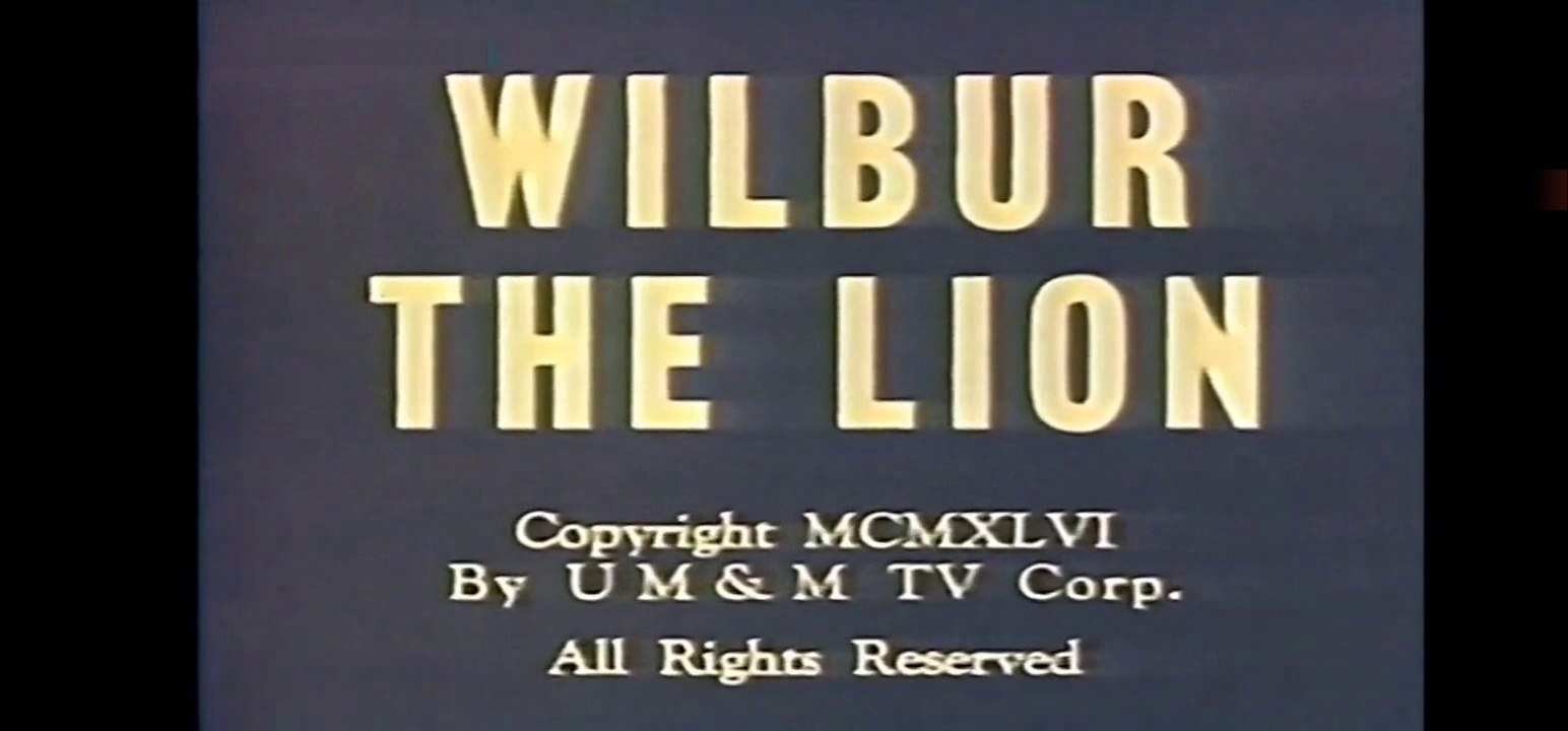George Pal Puppetoon - Wilbur The Lion