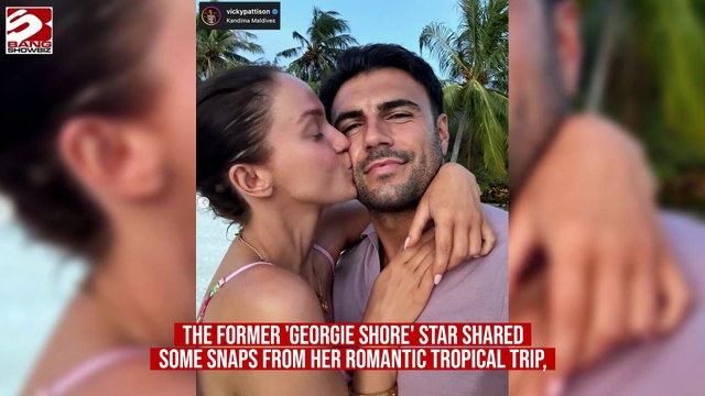 Vicky Pattison flaunts flawless figure as she enjoys luxury holiday in the Maldives