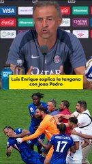 Luis Enrique explica su tangana con Joao Pedro: "Es una situación evitable por parte de todos"