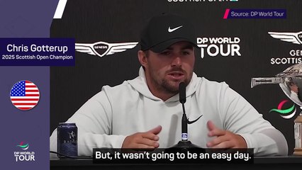 Gotterup delighted to 'edge out' McIlroy in Scottish Open win