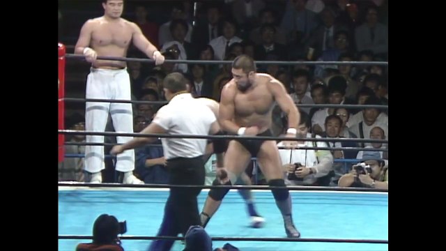 Tatsumi Fujinami, Kengo Kimura & Shiro Koshinaka vs. Keiji Muto, Masahiro Chono & Shinya Hashimoto (7/29/1988)