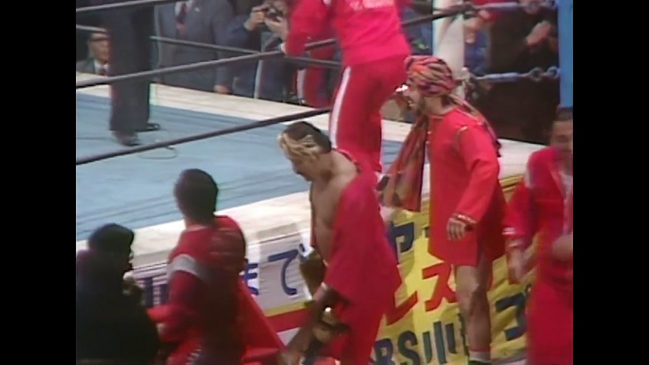 Antonio Inoki & Seiji Sakaguchi vs. Tiger Jeet Singh & Masanobu Ueda (4/1/1977)