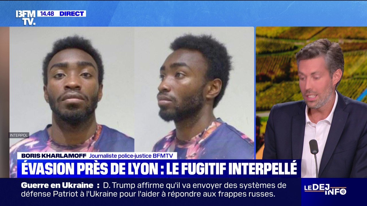 Le fugitif évadé de la maison d'arrêt de Corbas, près de Lyon, interpellé ce lundi matin dans le Rhône