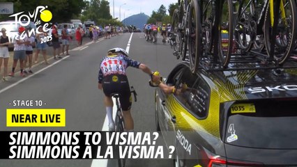 Simmons Joins Visma: Highlights from Stage 10 of the 2025 Tour de France 🚴‍♂️