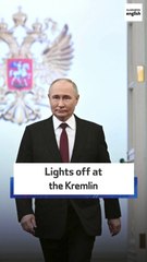 Lights off at the Kremlin