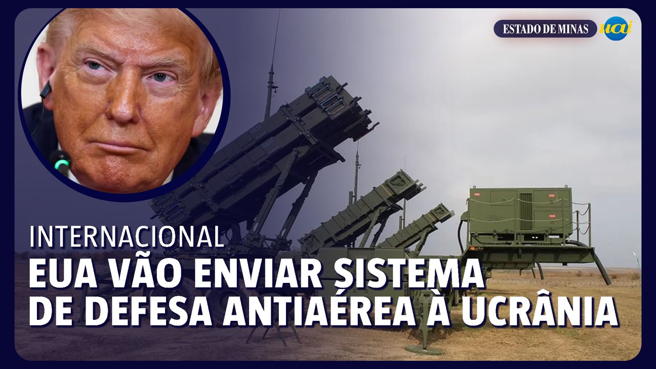Trump anuncia que vai enviar sistemas de defesa antiaérea Patriot à Ucrânia