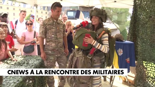 Une journaliste de CNEWS «se met dans la peau d’un parachutiste»