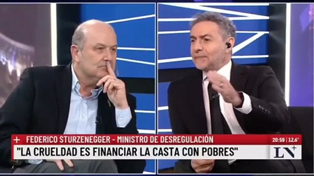 La insólita pregunta de Majul que expuso a Sturzenegger: ¿Dónde están los nuevos empleos?”