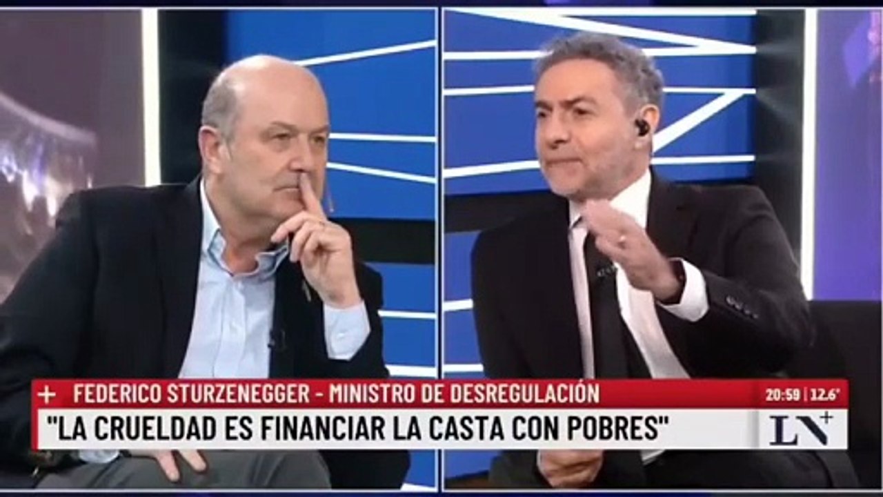La insólita pregunta de Majul que expuso a Sturzenegger: ¿Dónde están los nuevos empleos?”
