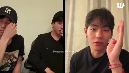 BTS Jungkook Weverse Live with V RM Jimin 15.07.2025 ENG SUB