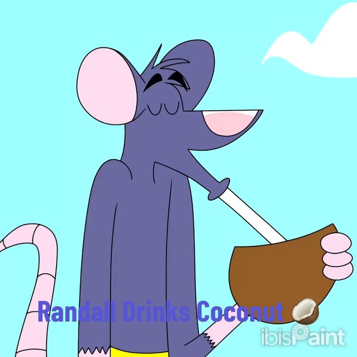 Johnny & Friends: Randall Drinks Coconut in Speedpaint