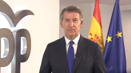 Feijóo acusa al Gobierno de renunciar “a ejercer la autoridad del Estado”