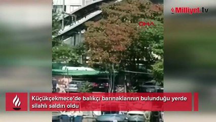 Küçükçekmece’de silahlı saldırı! Yaralılar var