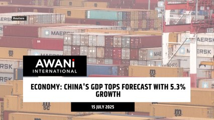 Economy: China's GDP tops forecast with 5.3% growth