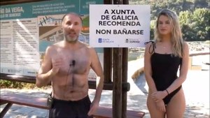 El surrealista vídeo del alcalde de Ourense con la concejala en unas termas