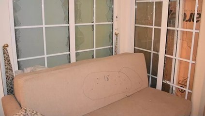 Marmaris’te darbecilerin 15 Temmuz’da zarar verdiği otel odasındaki izler muhafaza ediliyor